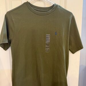 Ralph Lauren Boys Short Sleeve Olive Tee